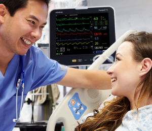 low acuity patient monitoring